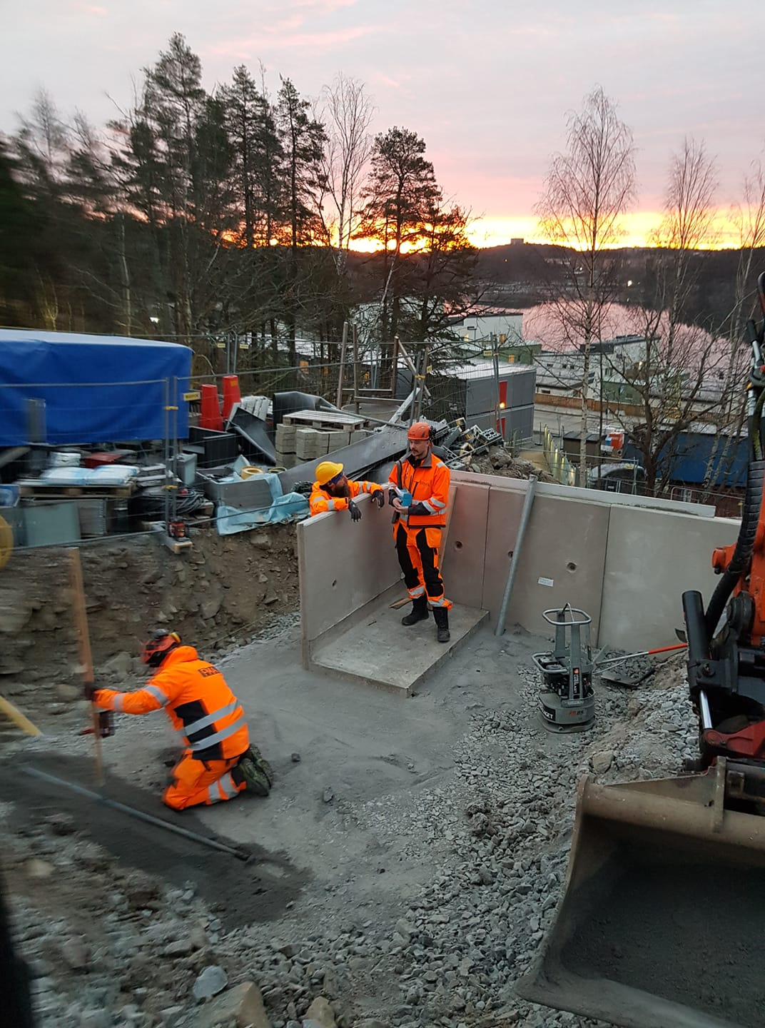 Entreprenör · Förorenade massor Pilbäck Mark & Anläggning — förskola i Enskede
